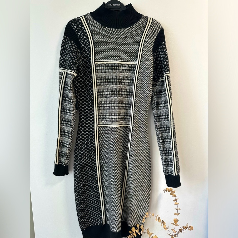 JNBY Long Wool Blend Sweater Dress